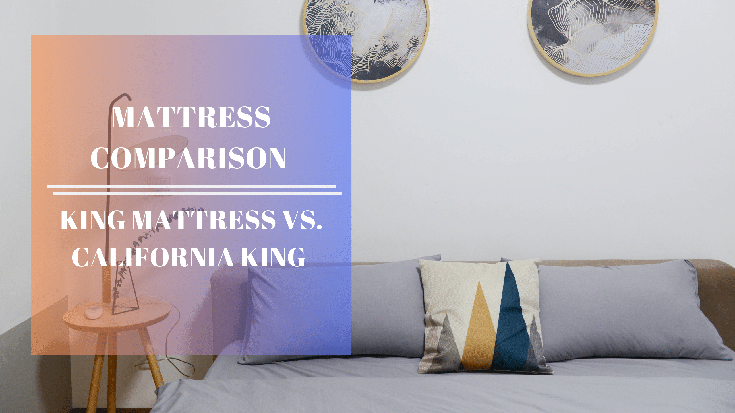 compare king mattress with california king mattress