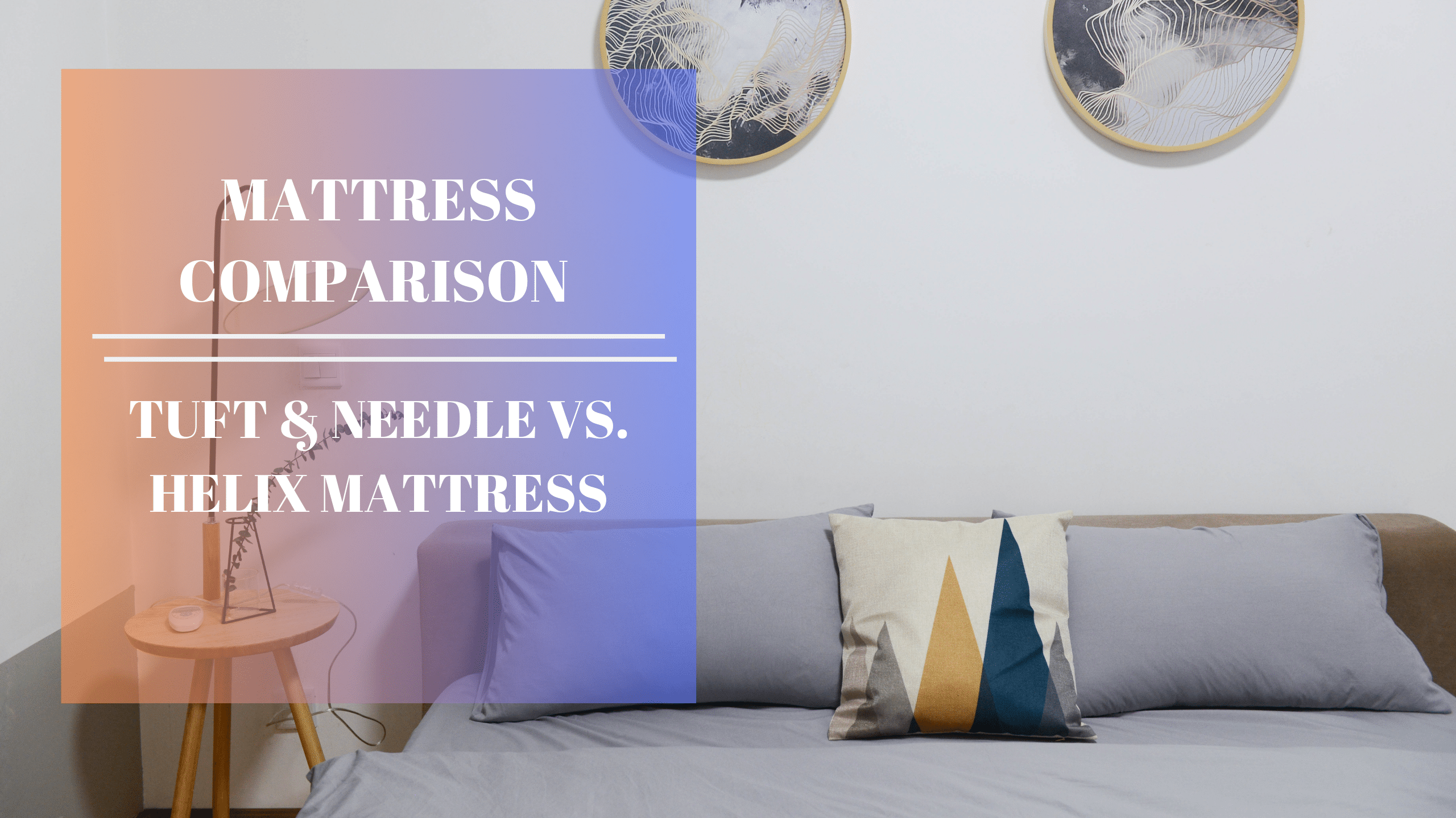 helix vs tuft & needle mattress review