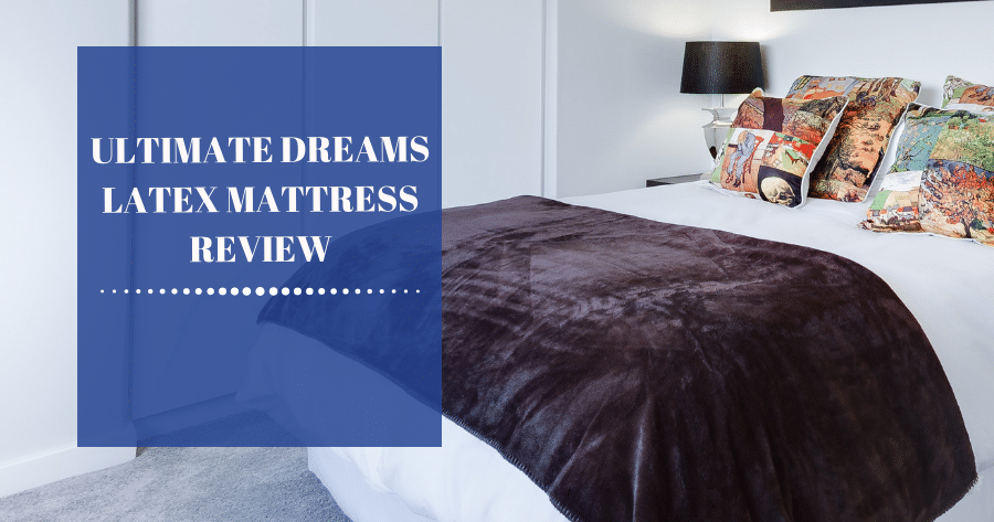 ultimate dreams full size euro top latex mattress